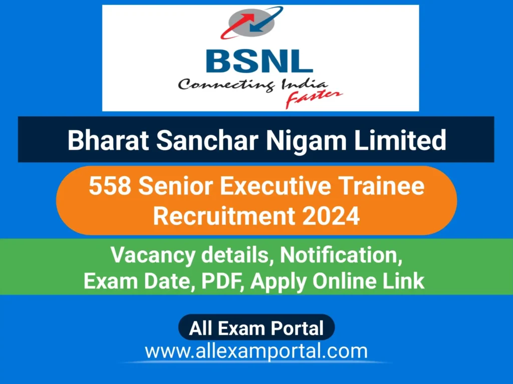 BSNL Senior Executive Trainee