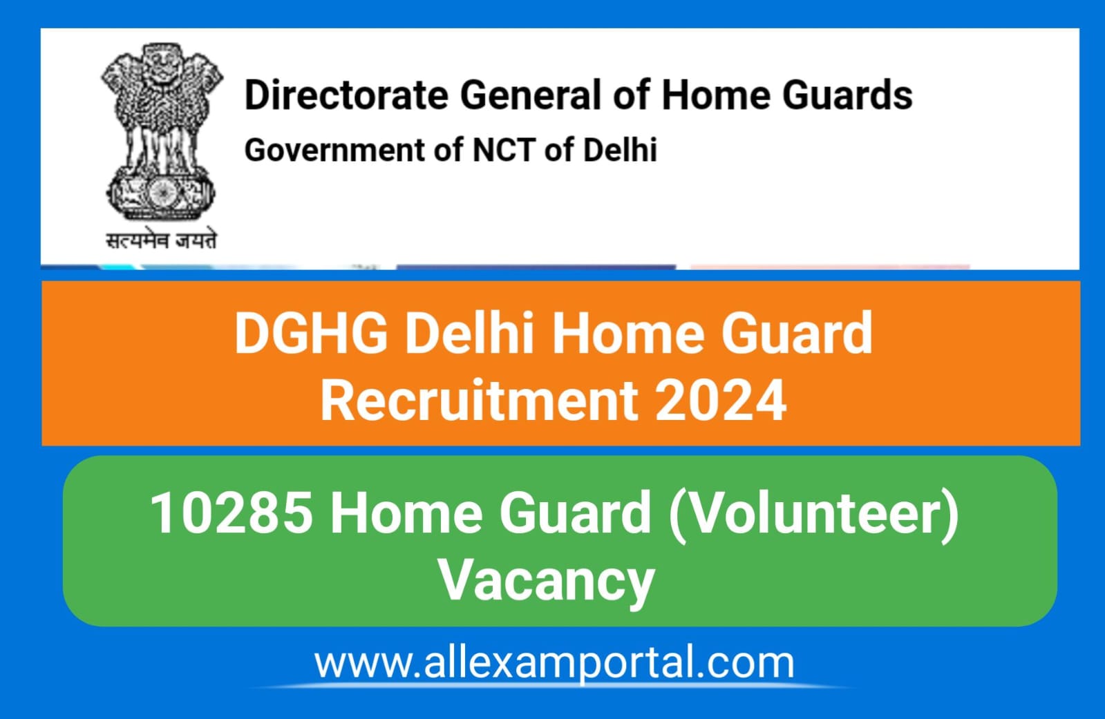 You are currently viewing DGHG Delhi Home Guard Recruitment 2024 – Apply for 10285 Posts