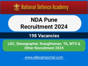 Read more about the article Result NDA Pune Group C Recruitment 2024 – Apply for 198 Group C Posts