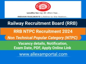 Read more about the article RRB NTPC Recruitment 2024, Vacancies