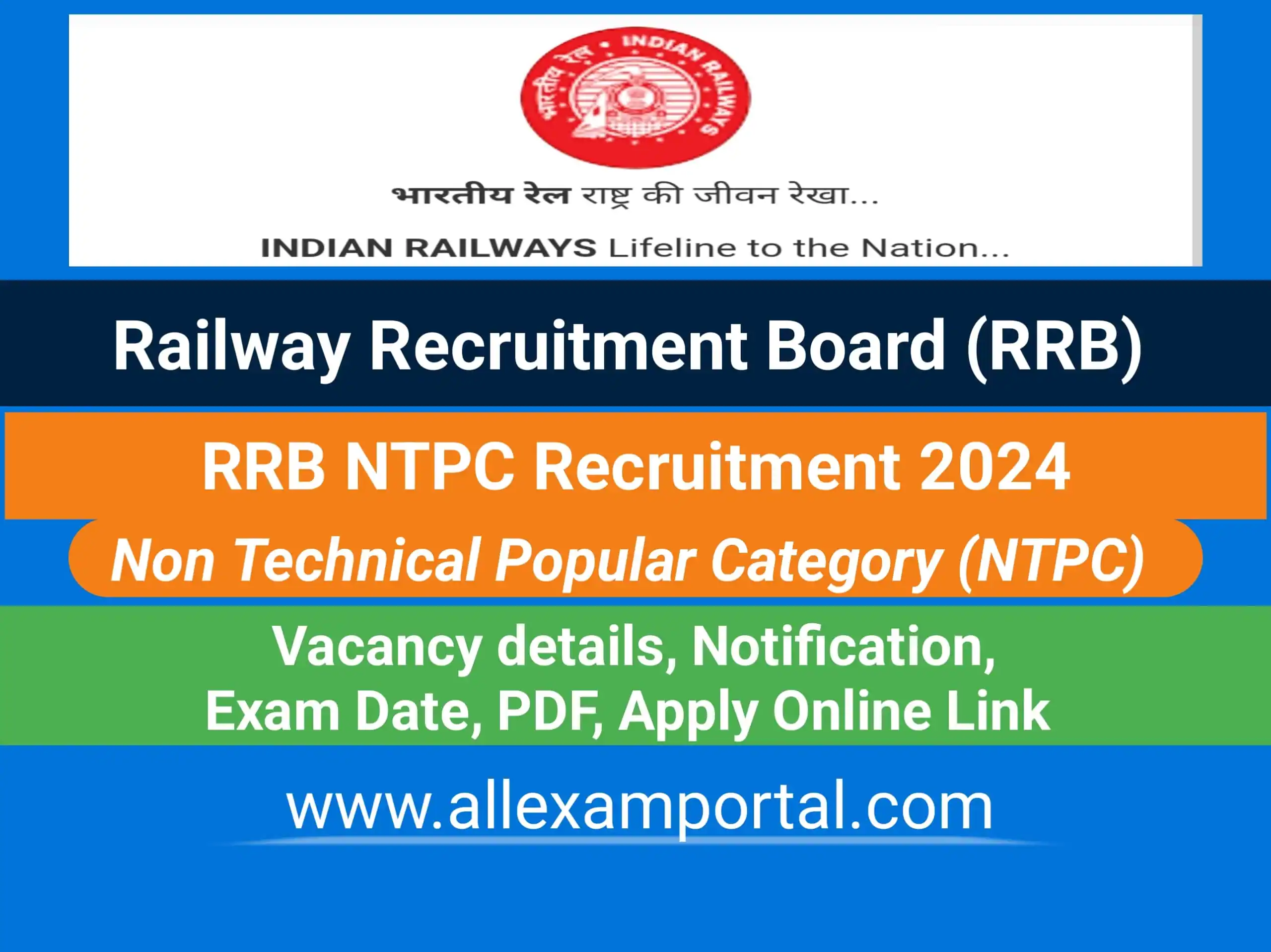 You are currently viewing RRB NTPC Recruitment 2024, Vacancies