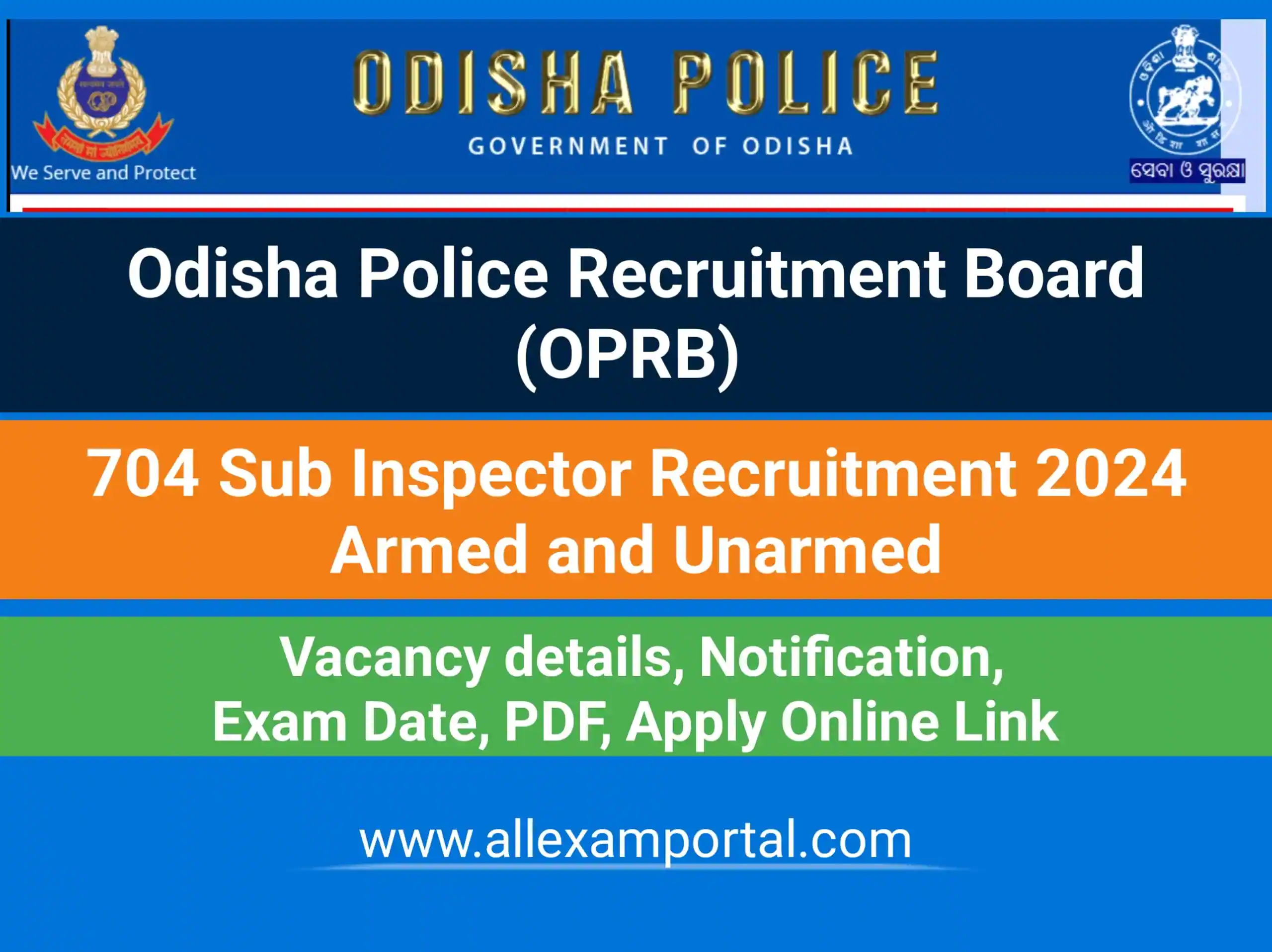 You are currently viewing Odisha Police SI Recruitment 2024 | 704 Sub Inspector