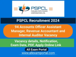 Read more about the article PSPCL Recruitment 2024 Revenue Accountant, Accountants Officer & Other