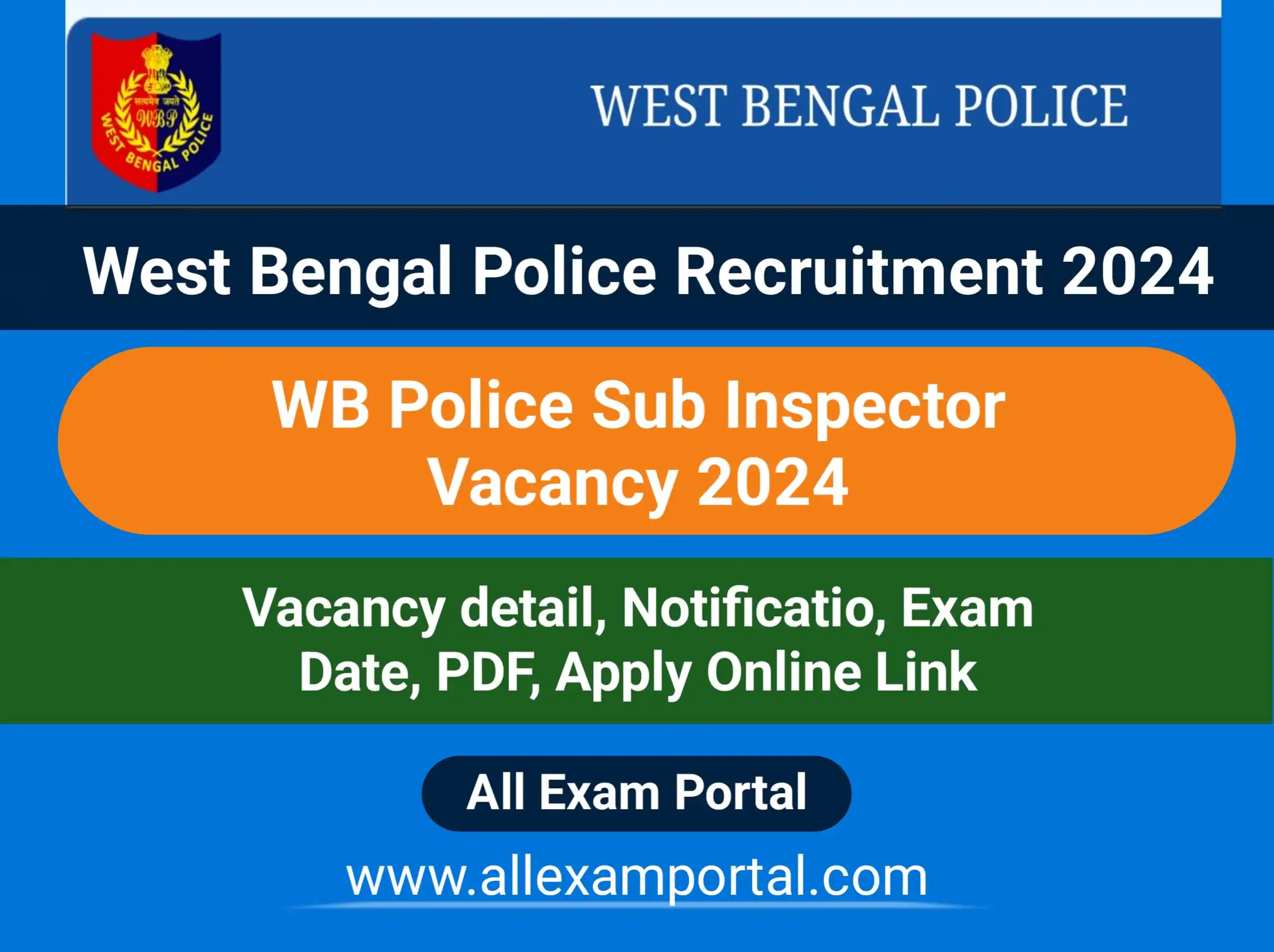 You are currently viewing WB Police SI Recruitment 2024 | Apply for 464 Posts