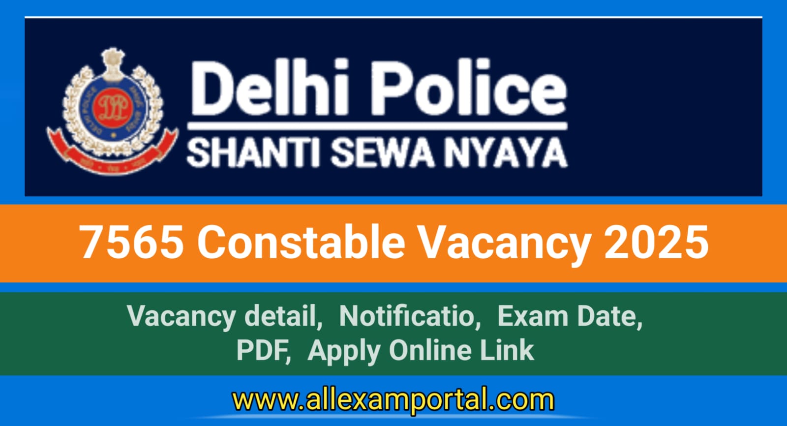 You are currently viewing Delhi Police Constable Vacancy 2025