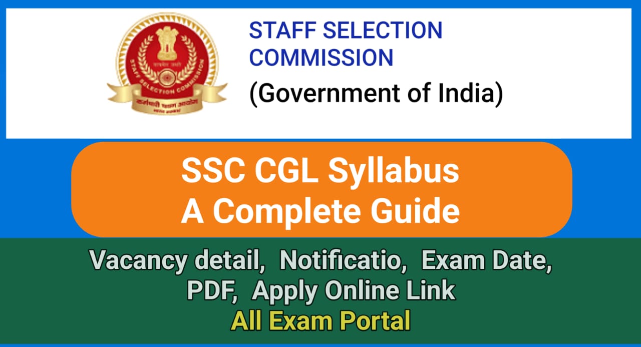 You are currently viewing SSC CGL 2025 Syllabus and Exam Pattern